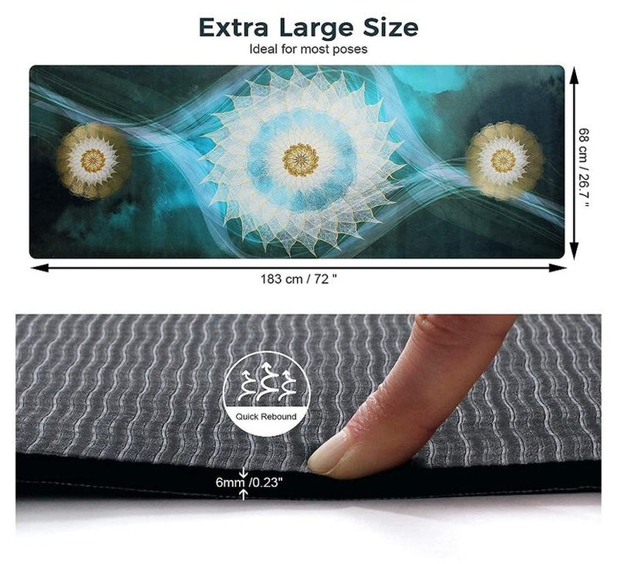 Yoga Mat with Carrying Strap