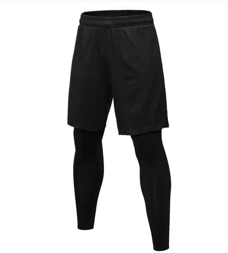 Men'S 2 in 1 Fitness Shorts