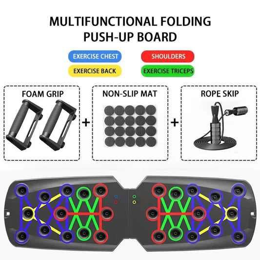 Adjustable Push-Up Board - Chest Expansion 