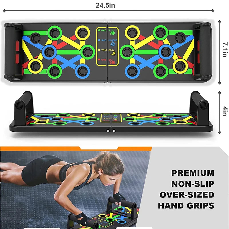 Adjustable Push-Up Board - Chest Expansion 