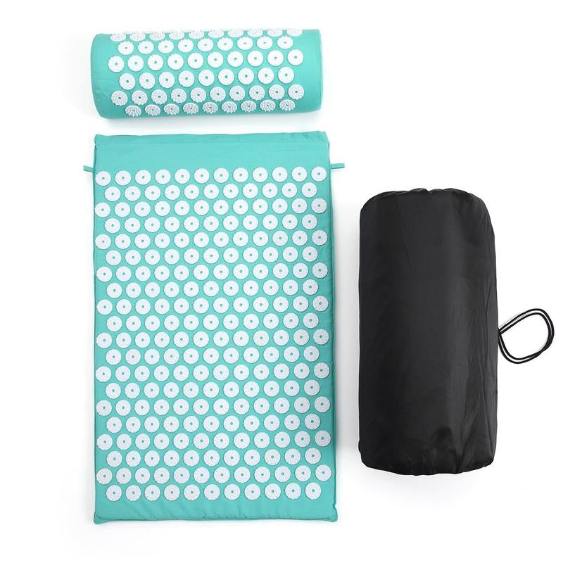 Yoga Mat with Pillow & Storage Bag (3 Counts/Set)