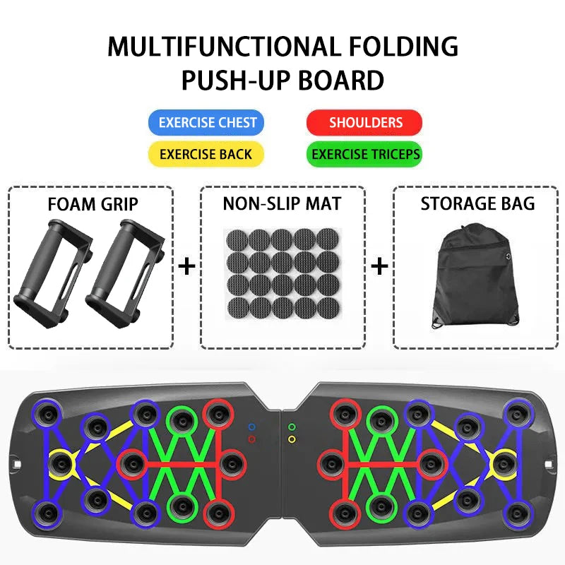 Adjustable Push-Up Board - Chest Expansion 