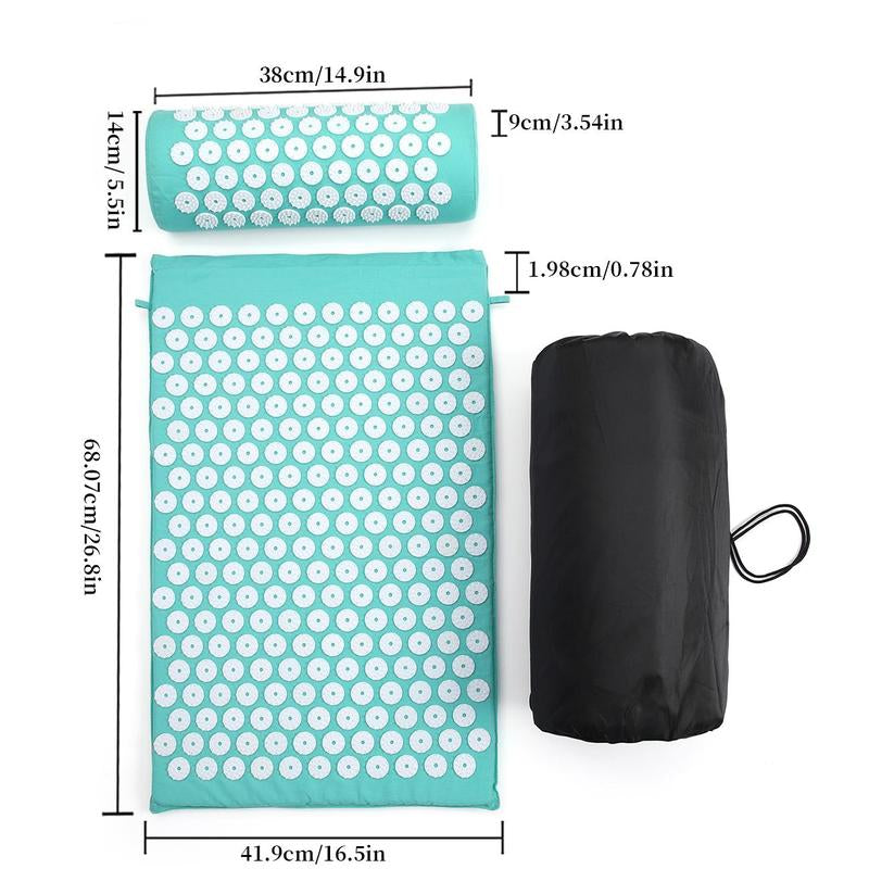 Yoga Mat with Pillow & Storage Bag (3 Counts/Set)