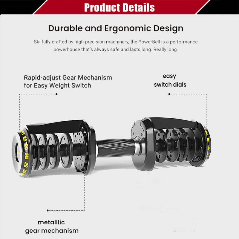 All in One Adjustable Dumbbells