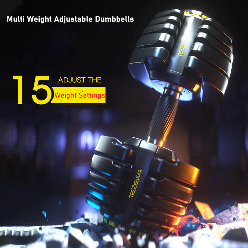 All in One Adjustable Dumbbells